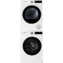 Pesukone ja kuivausrumpu Cylinda FT4474A ja TVP4372XE, 7kg, 1400rpm, Verkkokaupan poistotuote
