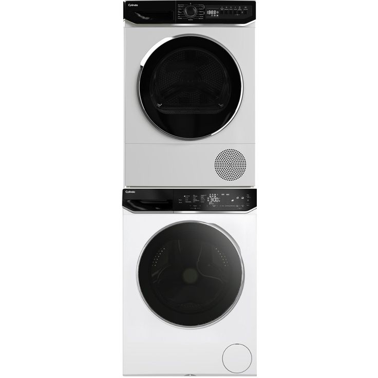 Pesukone ja kuivausrumpu Cylinda FT911G384A-TVP911G28E, 8kg, 1400rpm