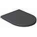 WC-istuinkansi Interia Infinity Slim Easy Take, soft-close, antrasiitti