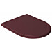 WC-istuinkansi Interia Infinity Slim Easy Take, soft-close, matta punainen