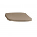 WC-istuimen kansi Kerasan Tribeca, soft close, matta, beige