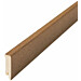 Jalkalista Bjelin 15x60x2400mm, Tammi Harjattu Shadow Brown 