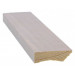 Jalkalista Cent, 12x42x3300mm, mänty, valkolakattu tammi