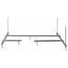 Kylpyammeen tukikehys Interia FR18580, 185x80 cm, asymmetriselle ammeelle, oikea/vasen