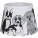 Varjostin pöytävalaisimeen Heat Vallila Collection Doggies, 25cm