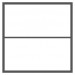 2 ruutua (2 ruutua allekkain) L390-2390 x K390-2390