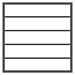 5 ruutua (5 ruutua allekkain) L390-2390 x K1090-2390