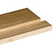 Kynnys 650 13M lakattu tammi kyntteellinen 92mm