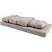 Taittopatjasarja Kiteen Huonekalutehdas Levon, 200cm, beige