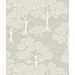 Tapetti Littlephant Woodland Notes, harmaa/beige - 1567