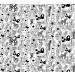 Tapetti Marimekko Marikylä, mustavalkoinen, 25166