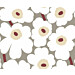 Tapetti Marimekko Unikko, matta, harmaa-valkoinen, 25903