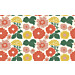 Tapetti Marimekko Kukkatori, puna-keltainen, 25932