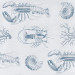 Paneelitapetti Lobster Blue - MTG-WP20014