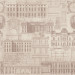Paneelitapetti Mindthegap Vitruvius Taupe, 1.56x3m (MTG-WP20028)