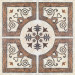 Paneelitapetti Mindthegap Byzantine tile, 1.56x3m (MTG-WP20060)