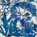 Paneelitapetti Algae in blue - MTG-WP20179
