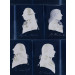 Paneelitapetti Dutch Portraits Blue - MTG-WP20186