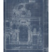 Paneelitapetti Mindthegap Garnier Blue, 1.56x3m (MTG-WP20216)
