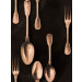 Paneelitapetti Mindthegap Cutlery Copper, 1.56x3m (MTG-WP20247)