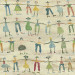 Paneelitapetti Little People - MTG-WP20273