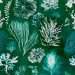 Paneelitapetti Algae, vihreä - MTG-WP20296