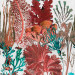 Paneelitapetti Coral reef, punainen - MTG-WP20299