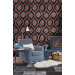 Paneelitapetti Mindthegap Ottoman, 1.56x3m, musta (MTG-WP20306)
