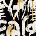 Paneelitapetti Mindthegap Gestural abstraction, 1.56x3m, musta (MTG-WP20331)