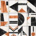Paneelitapetti Mindthegap Soho, 1.56x3m, kupari (MTG-WP20353)