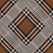 Paneelitapetti Mindthegap Checkered patchwork, 1.56x3m, ruskea (MTG-WP20390)