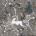 Paneelitapetti Mindthegap Imaginarium, 1.56x3m, harmaa (MTG-WP20483)