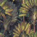 Paneelitapetti Mindthegap Traveller's palm, 1.56x3m, musta (MTG-WP20526)