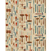 Paneelitapetti Mindthegap Old Tools, 1.56x3m, beige - WP20599