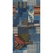 Tapetti Mindthegap Woodstock Boro, 1.56x3m, sininen - WP20629