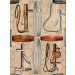 Paneelitapetti Mindthegap Equestrian Equipment, 1.56x3m, vaalea - WP20633