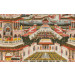 Paneelitapetti Mindthegap Indian Palace, 1.56x3m, värikäs - WP20651