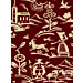 Tapetti MindTheGap Brixen, punainen, non-woven (MTG-WP30137)
