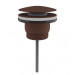 Pohjaventtiili Scandtap Universal Duo, pop-up, Rust