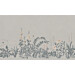 Tapettipaneeli Aino, non-woven, mittatilaus, sininen