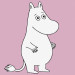 Moomin 5181-2 vaaleanpunainen