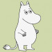 Moomin 5181-3 vihreä
