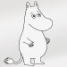 Moomin 5181-4 helmiäinen/valkoinen