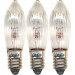 Varalamppu Star Trading E10 3W 23V, Ø45x13mm, 3 kpl