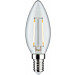 LED-kynttilälamppu Paulmann Candle, E14, 250lm, 2.7W, 2700K, filamentti, himmennettävä, kirkas