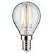 LED-filamenttilamppu Paulmann Drop, E14, 250lm, 2.6W, 2700K, kirkas