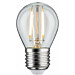 LED-filamenttilamppu Paulmann Drop, E27, 250lm, 2.6W, 2700K, kirkas