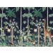 Mallipala Rebel Walls Giraffe's Stroll Nightfall (REBR16792)