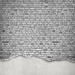 Mallipala Rebel Walls Well-Worn Brick Wall White (REBR12224)