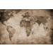 Mallipala Rebel Walls World Map Brown (REBR10772)